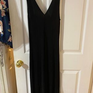 Massimo Dutti Black Maxi Dress